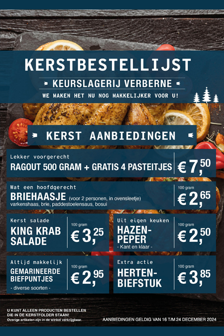 Kerstbestellijst